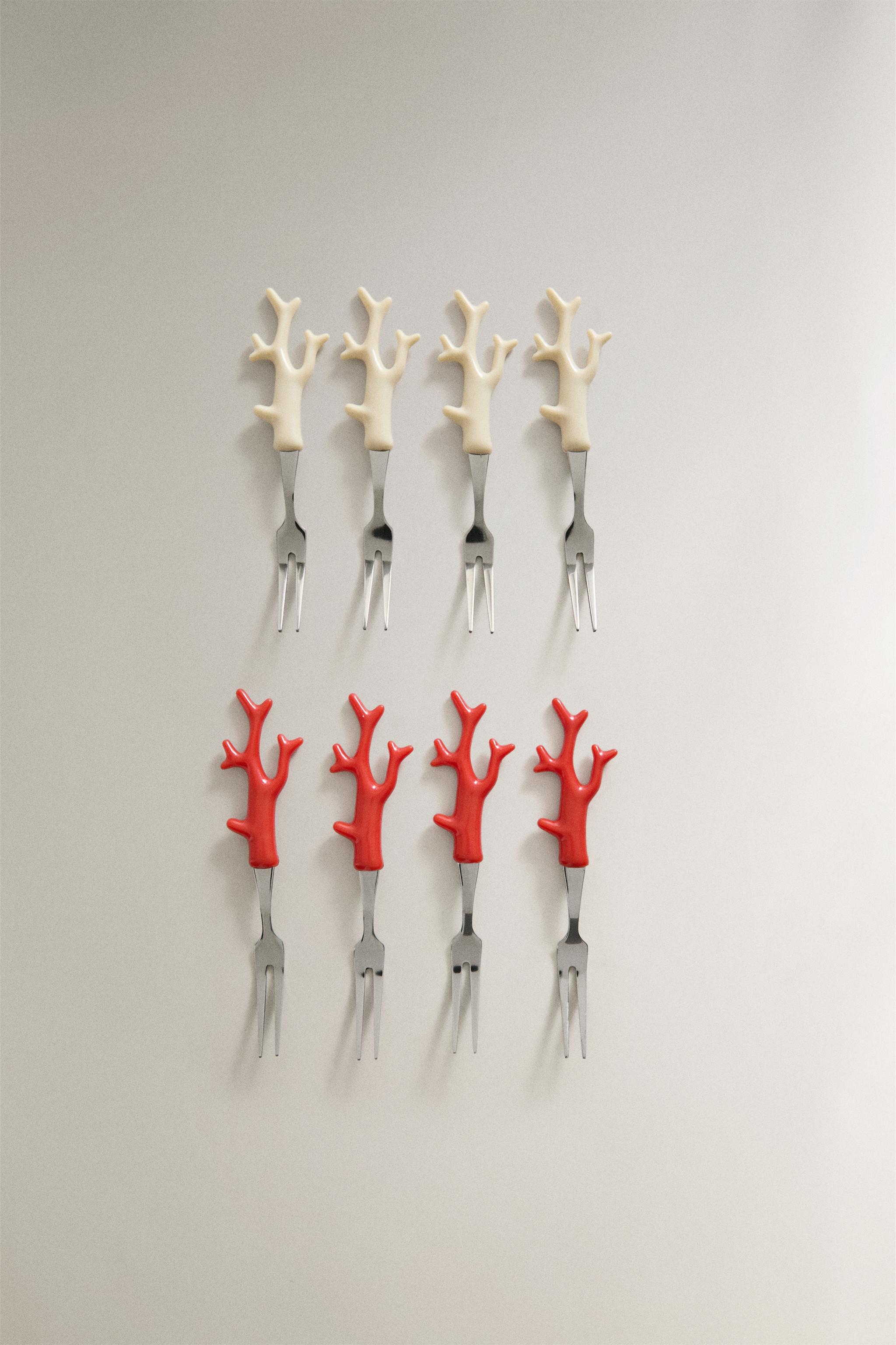 CORAL MINI FORK SET (PACK OF 8)